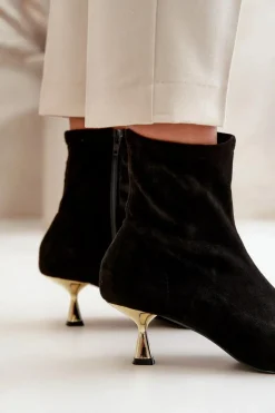 Botki Na Obcasie|Botki Zamszowe><noscript><img width=