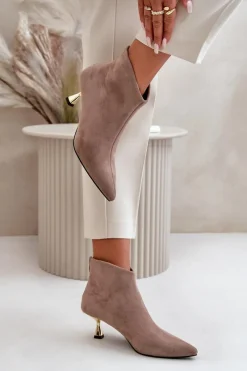 Botki Na Obcasie|Botki Zamszowe><noscript><img width=