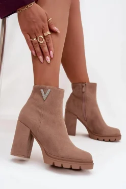 Botki Ocieplane|Czarne Botki><noscript><img width=