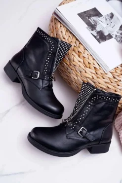 Botki Zimowe Damskie|Botki Workery><noscript><img width=