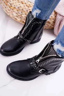 Botki Zimowe Damskie|Botki Workery><noscript><img width=