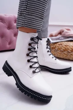 Botki Sznurowane|Botki Zimowe Damskie><noscript><img width=