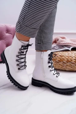 Botki Sznurowane|Botki Zimowe Damskie><noscript><img width=