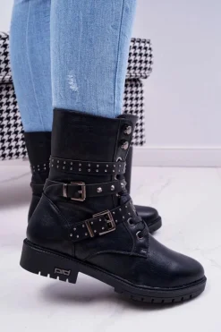 Botki Sznurowane|Botki Zimowe Damskie><noscript><img width=