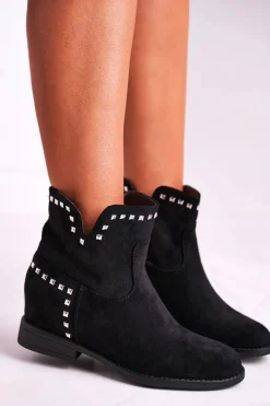 Botki Na Słupku|Czarne Botki><noscript><img width=