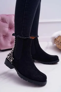 Botki Zimowe Damskie|Botki Zamszowe><noscript><img width=