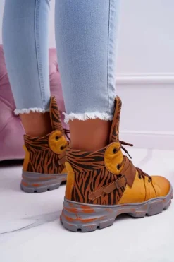 Botki Maciejka|Brązowe I Beżowe Botki><noscript><img width=