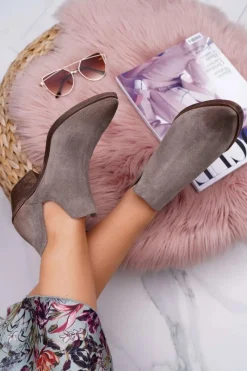 Botki Wiosenne|Brązowe I Beżowe Botki><noscript><img width=