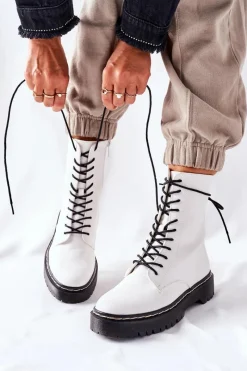 Damskie Trapery|Botki Sznurowane><noscript><img width=