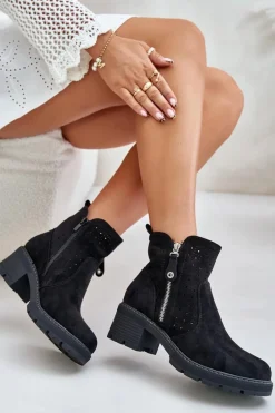 Botki Na Słupku|Botki Ażurowe><noscript><img width=