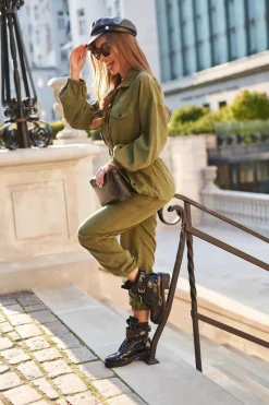 Online Botki Damskie z paskiem Lakierowane Czarne Joyce Damskie Botki Zimowe Damskie|Botki Workery