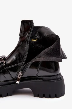 Botki Ocieplane|Czarne Botki><noscript><img width=