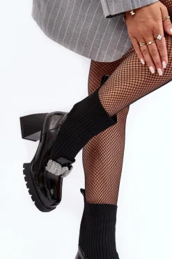 Botki Ocieplane|Czarne Botki><noscript><img width=