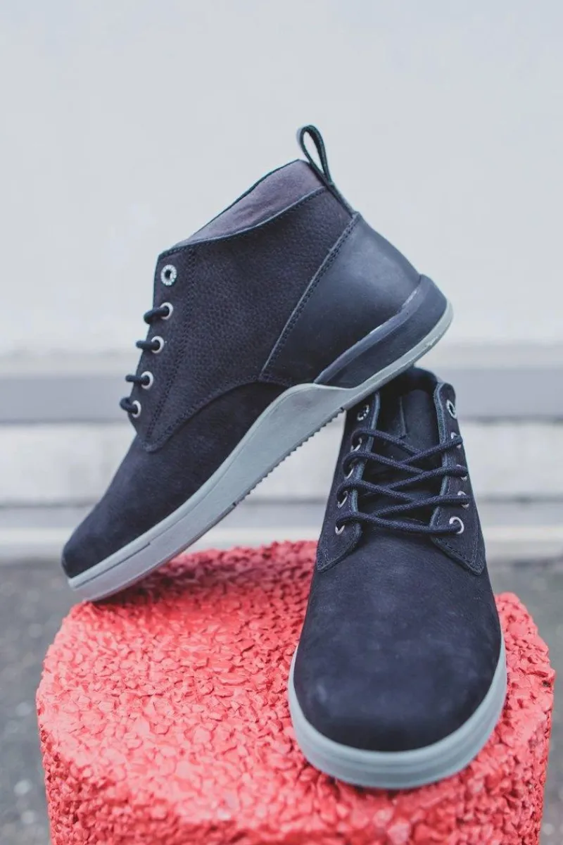 Botki Męskie>Big Star Shoes Botki Męskie Skórzane Trzewiki Big Star Czarne EE174197