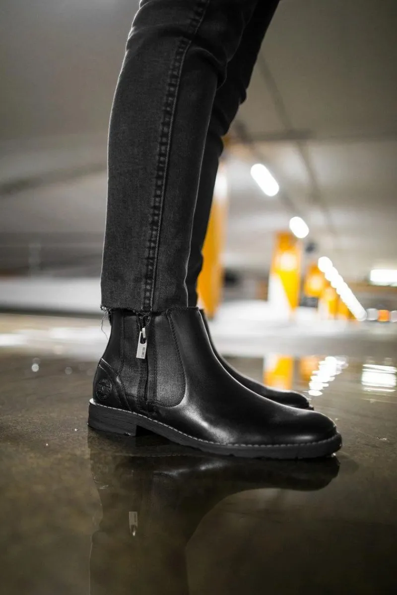 Best Big Star Shoes Botki Męskie Skórzane Trzewiki Big Star Czarne EE174287