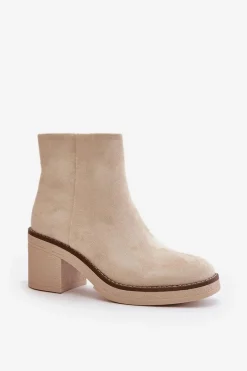 Botki Wiosenne|Brązowe I Beżowe Botki><noscript><img width=