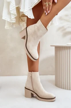 Botki Wiosenne|Brązowe I Beżowe Botki><noscript><img width=