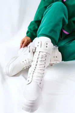 Botki Sznurowane|Czarne Botki><noscript><img width=