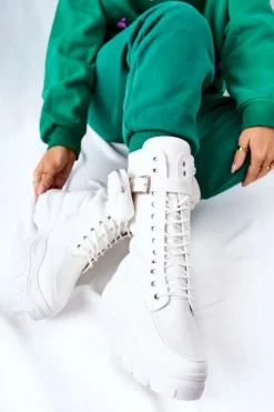 Botki Sznurowane|Czarne Botki><noscript><img width=