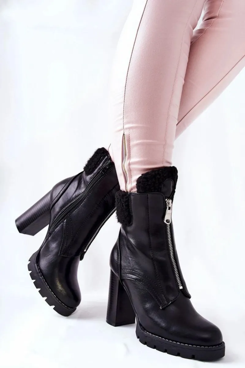 Botki Na Słupku|Czarne Botki>Boto Botki Na Słupku Czarne Arleston