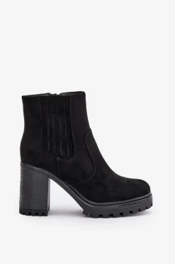 Botki Na Obcasie|Botki Zamszowe><noscript><img width=