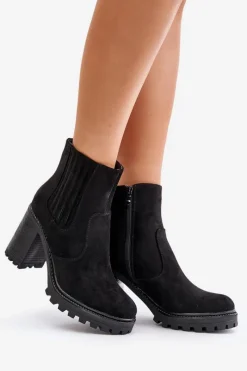 Botki Na Obcasie|Botki Zamszowe><noscript><img width=