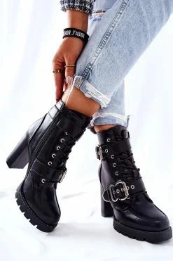 Botki Na Słupku|Czarne Botki><noscript><img width=