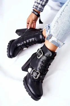 Botki Na Słupku|Czarne Botki><noscript><img width=