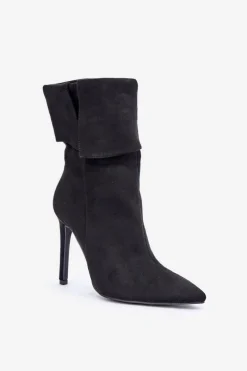 Botki Na Obcasie|Botki Zamszowe><noscript><img width=