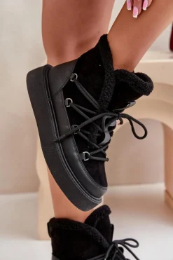 Śniegowce Damskie|Brązowe I Beżowe Botki><noscript><img width=