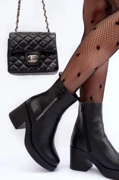 Botki Zimowe Damskie|Botki Na Obcasie><noscript><img width=