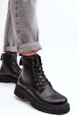 Damskie Trapery|Czarne Botki><noscript><img width=