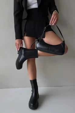 Czarne Botki|Botki Płaskie><noscript><img width=