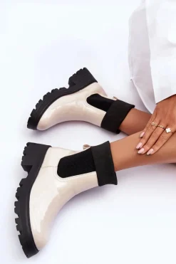 Czarne Botki|Botki Płaskie><noscript><img width=