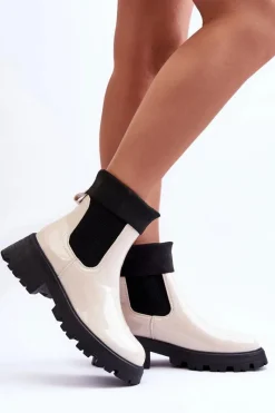 Czarne Botki|Botki Płaskie><noscript><img width=