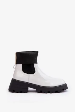 Czarne Botki|Botki Płaskie><noscript><img width=