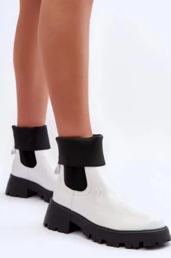 Czarne Botki|Botki Płaskie><noscript><img width=