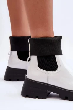 Czarne Botki|Botki Płaskie><noscript><img width=