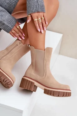 Czarne Botki|Botki Na Obcasie><noscript><img width=