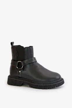 Botki Ocieplane|Czarne Botki><noscript><img width=