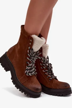 Botki Ocieplane|Damskie Trapery><noscript><img width=