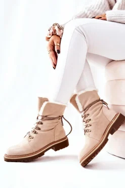 Damskie Trapery|Botki Sznurowane><noscript><img width=