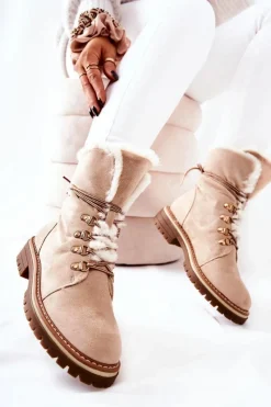 Damskie Trapery|Botki Sznurowane><noscript><img width=