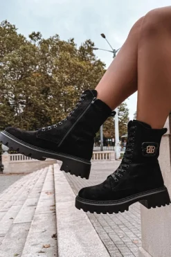 Botki Sznurowane|Brązowe I Beżowe Botki><noscript><img width=