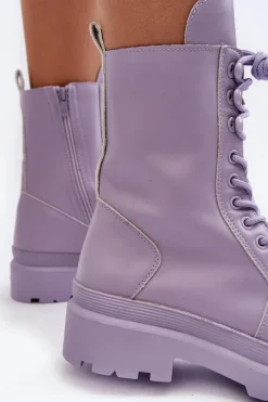 Botki Sznurowane|Czarne Botki><noscript><img width=