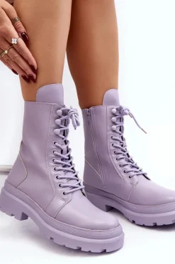 Botki Sznurowane|Czarne Botki><noscript><img width=