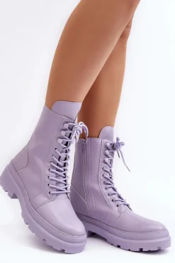 Botki Sznurowane|Czarne Botki><noscript><img width=