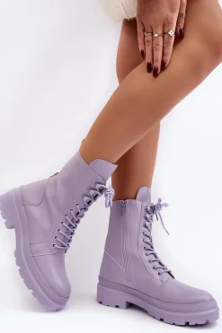 Botki Sznurowane|Czarne Botki><noscript><img width=