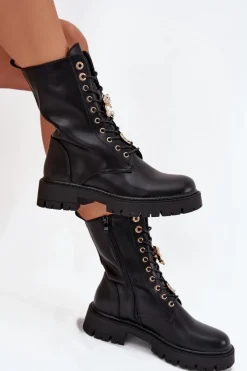 Botki Ocieplane|Botki Sznurowane><noscript><img width=