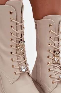 Botki Sznurowane|Botki Płaskie><noscript><img width=